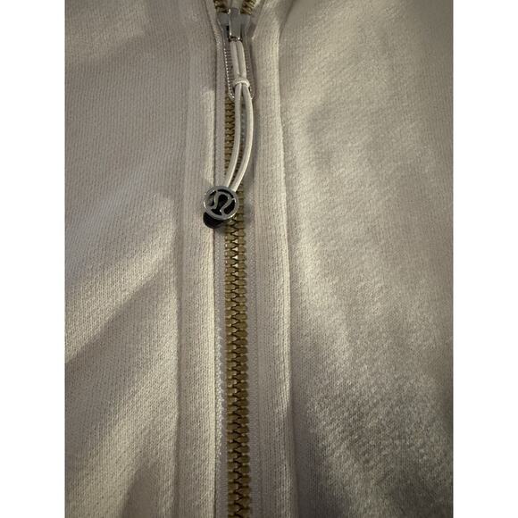 Lululemon Scuba Oversized Half-Zip Hoodie Beige/Gold Size M/L - Picture 2 of 11